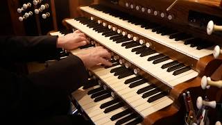 St Anne Fugue BWV 552 JS Bach [upl. by Adalia]