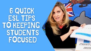 ESL Teaching Tips  6 Classroom Management Strategies [upl. by Ezaria]