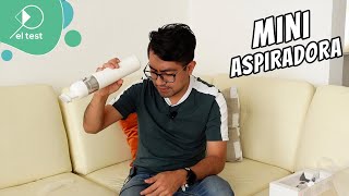 Mini Aspiradora de Xiaomi Mi Vacuum Cleaner Mini  El test [upl. by Suoiluj]