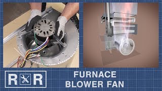 Furnace  Blower Fan  Repair and Replace [upl. by Eolcin673]