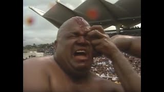 WWC Carlos Colón vs Abdullah The Butcher  Vengeance Match 1986 [upl. by Felic529]