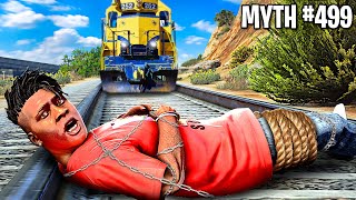 I Busted 500 Myths In GTA 5 [upl. by Sanbo]