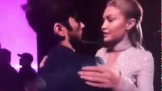 Gigi Hadid kiss with Zayn  AMAs 2016 [upl. by Celia]