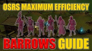 Maximum Efficiency OSRS Barrows Guide Easy OSRS Boss Series Episode 12 [upl. by Lednyk]