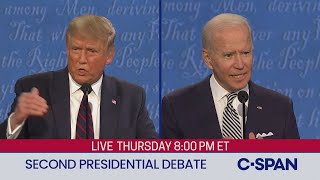 Second 2020 Presidential Debate between Donald Trump and Joe Biden [upl. by Ishmael501]