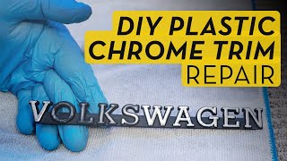 DIY Plastic Chrome Trim Restoration [upl. by Kamerman]