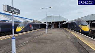 Class 67  BR coaches Trains at Ramsgate 17012024 ft milosmodelts05 [upl. by Little]