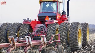 BIG TRACTORS Plowing at the Renner Stock Farm [upl. by Yetti]