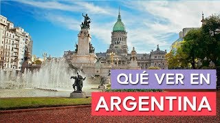 Qué ver en Argentina 🇦🇷  10 Lugares Imprescindibles [upl. by Janik]