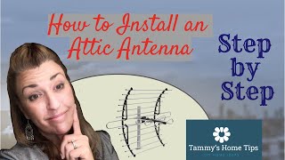 Attic Antenna Installation [upl. by Becker488]