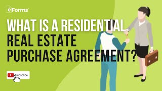 Residential Real Estate Purchase Agreement  EXPLAINED [upl. by Manton365]