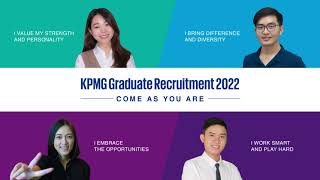 KPMG GRADUATE RECRUITMENT PROGRAM [upl. by Nohtanoj260]