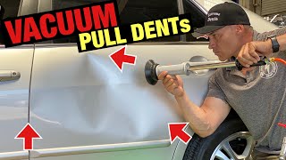 My Auto Body Dent Puller  VACUUM Paintless Dent Repair [upl. by Dewhurst]