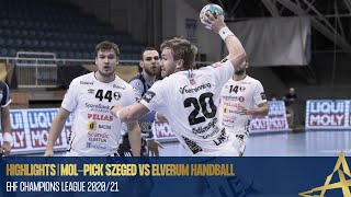 HIGHLIGHTS  MOLPick Szeged vs Elverum Handball  Round 8  EHF Champions League 202021 [upl. by Notsej]