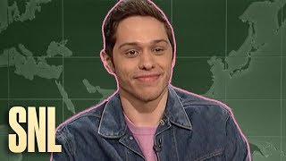 Weekend Update Rewind Pete Davidson Part 1 of 2  SNL [upl. by Delogu493]