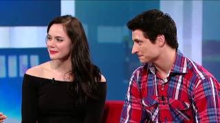 Tessa Virtue And Scott Moir INTERVIEW [upl. by Leur331]