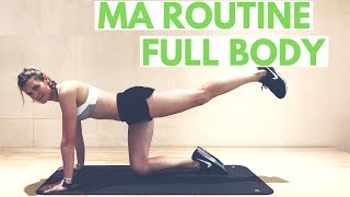 ROUTINE FULL BODY 30 min  sans matériel  by Lucile Woodward [upl. by Yanahs726]