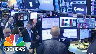 Stock Trading Halted After Markets Plunge At Market Open  NBC News [upl. by Spence]