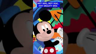 HOT DOG The hot dog dance from Mickey Mouse Clubhouse shorts [upl. by Yukio]