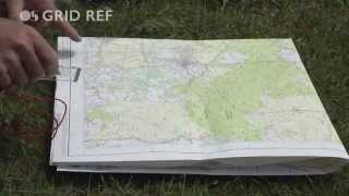 How to take a 4figure grid reference with Steve Backshall and Ordnance Survey [upl. by Massimo]