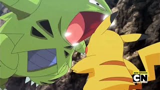 Pokemon Battle  Pikachu vs Tyranitar [upl. by Vonni]