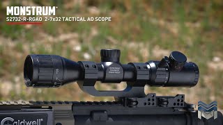 27x32 Tactical AO Rifle Scope Field of View [upl. by Areht136]