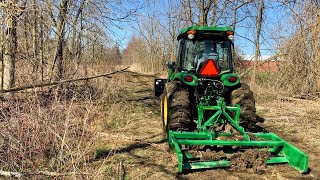 BETTER THAN A BOX BLADE CAN A LAND PLANE LEVEL SPRING MUD [upl. by Quintie770]