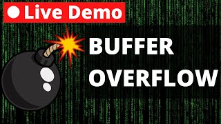 Buffer Overflow Attack Example  Exploiting Binary [upl. by Emmet]