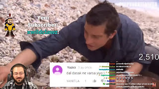 JAHREİN DEEP TURKISH WEB IZLIYOR 1 BEAR GRYLLS [upl. by Belloir]