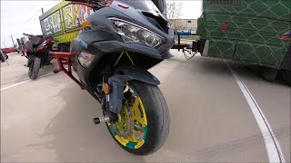 2019 Kawasaki 636 FULL Stunt Build Walk Through [upl. by Ayocal]