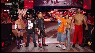 John Cenas crew vs Nexus july 19 2010 HD [upl. by Ayotahs997]