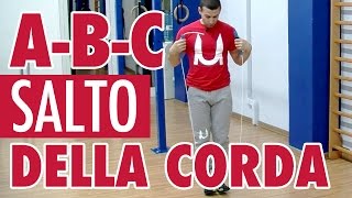 SALTO DELLA CORDA TUTORIAL ABC PER IMPARARE [upl. by Attena830]