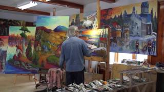 Normand Boisvert artiste peintre [upl. by Leighton]