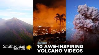 10 AweInspiring Volcano Videos 🌋 Smithsonian Channel [upl. by Nyleda]