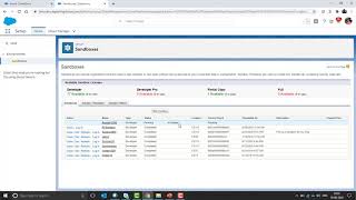 How to create a Sandbox in Salesforce [upl. by Assillim]
