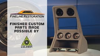 3D Printing Custom Car Parts Fine Line Restoration [upl. by Kraska773]