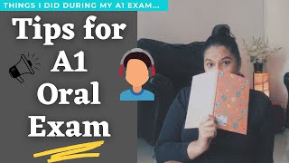 TIPS FOR GERMAN A1 ORAL EXAM  A1 SPRECHEN EXAM  GOETHE ZERTIFIKAT A1  START DEUTSCH A1 [upl. by Meehyr676]