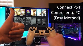 How to Connect PS4 Controller to PC Easy Method [upl. by Shoemaker632]