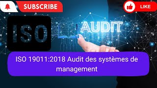 ISO 190112018 Audit des systèmes de management 2 [upl. by Ahsined]