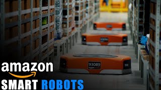 How Amazon Warehouse robots work [upl. by Acirej]