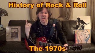 History of Rock amp Roll  The 1970s [upl. by Airdnna]