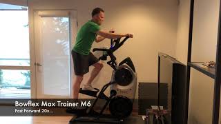 Bowflex Max Trainer M6  Fitness Assessment [upl. by Natsud]