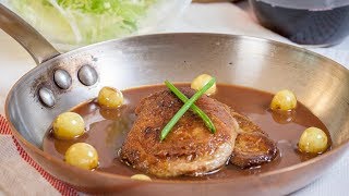 How To PanSeared Foie Gras  PanSeared Foie Gras Port Wine Sauce Recipe  Foie Gras Recipe [upl. by Leahcimdivad]