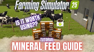 GUIDE TO MINERAL  TUTORIAL  Farming Simulator 25 [upl. by Padraic558]