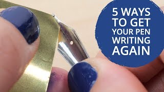 5 Ways to Get Your Pen Writing Again [upl. by Reames]