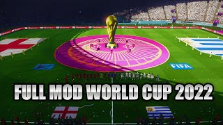 PES 2021 World Cup QATAR 2022 Full Patch [upl. by Rakso]