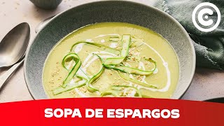 Como fazer uma simples e nutritiva Sopa de Espargos [upl. by Boehike]