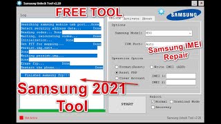 New 2021 Samsung Unlock Tool V220114 Cracked  FREE [upl. by Barthelemy124]