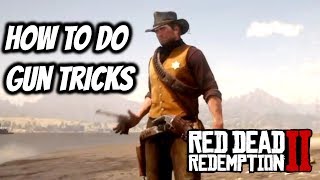 HOW TO SPIN YOUR PISTOL  Red Dead Redemption 2 Guides [upl. by Nussbaum]