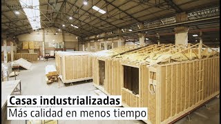 Casas prefabricadas conoce cómo se fabrican [upl. by Idnym]